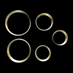 S/5 Spiegel LYA Met. Goud