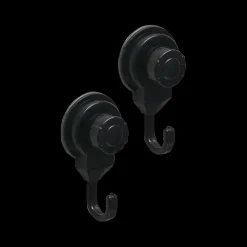 S/2 Wandhaken SALKA Zwart