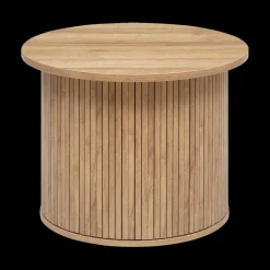 Salontafel Ø60 COLVAS Hout Naturel