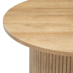 Salontafel Ø70 COLVAS Hout Naturel