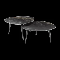 Salontafel Set van 2 ANETA Organisch