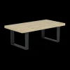 Salontafel ABBEY 130x68 U-Poot