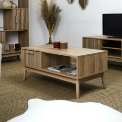 Salontafel CALUNA Naturel 100x50