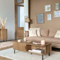 Salontafel COLVAS Naturel B120