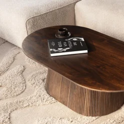 Salontafel DOMINGO Mango Donkerbruin 120x70