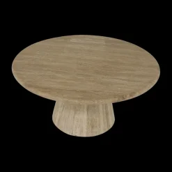 Salontafel ECHO Ø90 Travertin