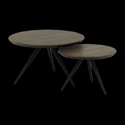 Salontafel EDISON 2Del. Ø75 - Ø55