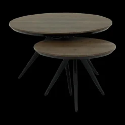 Salontafel EDISON 2Del. Ø75 - Ø55