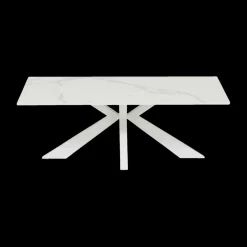 Salontafel ELON Keramiek Wit 110x70