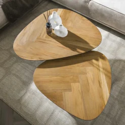 Salontafel FLORUS S/2 Organisch Rock