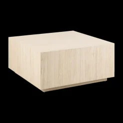 Salontafel LIVA Travertijnlook Vierkant 90