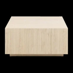Salontafel LIVA Travertijnlook Vierkant 90