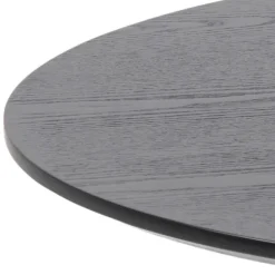 Salontafel LUTOR Ash Black Fineer Ø70