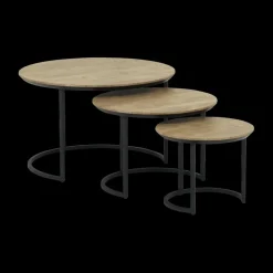 Salontafel MAXTON 3Del. Mango