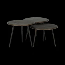 Salontafel NAYA Metallic grijs