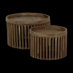 Salontafel NEROTA Massief mango zandkleur