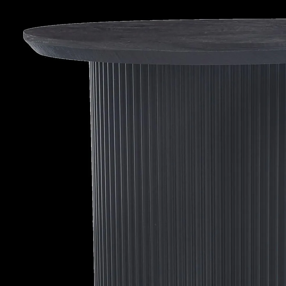 Salontafel PORTO Decor Donkerbruin Ø50