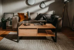 Salontafel ROCKY 100x55 Artisan Eik/Anthraciet