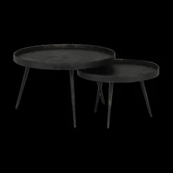 Salontafel RONDINO Metallic Ø76/58