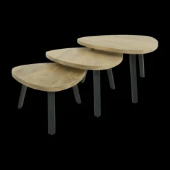 Salontafel S/3 AROSA Triangel Mango