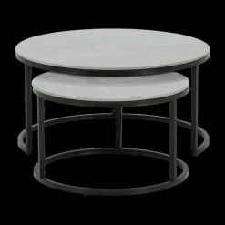 Salontafel S/2 TWINNY Steen Grijs
