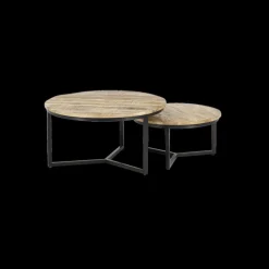 Salontafel Set van 2 LORE Mango