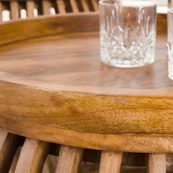 Salontafel Set van 2 LOUA Mango