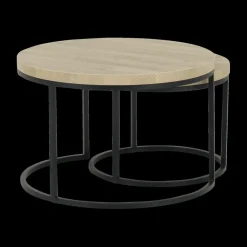 Salontafel Set van 2 SIGNA French Oak