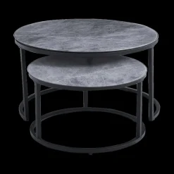 Salontafel set VINNIE Grijs