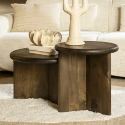 Salontafel SOPRANO Ø80 Mango