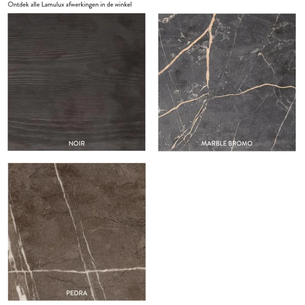 Salontafel STEVIE 3-delig Natur