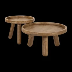 Salontafel VAIANA S/2 Massief Mango