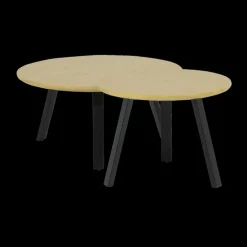 Salontafelset FURANO Ø80-H45/Ø60-H40