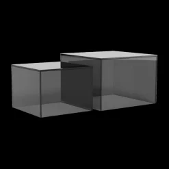 Salontafelset LIVA Glass Smoked