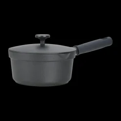 Sauspan ZANDER Ø18 met Deksel Zwart