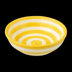 Schaal GRANZ Ker. Wit/Geel S