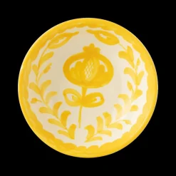 Schaal GRANZA Ker. Wit/Geel S