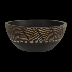 Schaal LICHI XL Mango Dk. Bruin