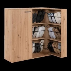 Schoenenkast EMILIO Artisan Eik B100