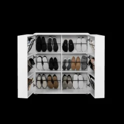 Schoenenkast EMILIO Wit