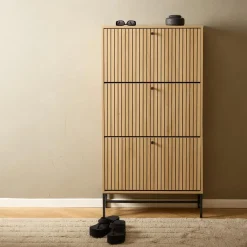 Schoenenkast FIEBE 3L Decor Eik B72