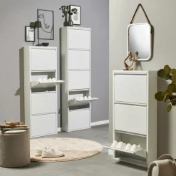 Schoenenkast GITTE 5 Laden Wit B51