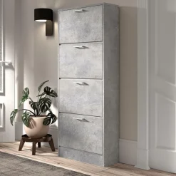 Schoenenkast MAUI 4L Beton