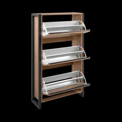 Schoenenkast ROCKY Artisan Eik/Antraciet