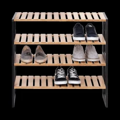 Schoenenrek BLACKWOOD Bamboe/Metaal