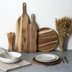 Serveerplank ACARA Acacia Bruin XL