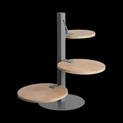 Serveertoren APPRO 3Niv. Ht/Met. Taupe