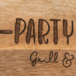 Servethouder BBQ-PARTY Mango Bruin