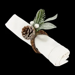 Servetring S/2 DENRY Besneeuwde Tak