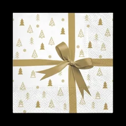 Serviet CADEAU S/20 Wit/Goud
